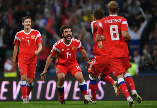 Russia Soccer Nations League Russia - Turkey