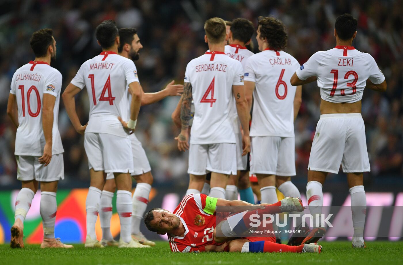 Russia Soccer Nations League Russia - Turkey