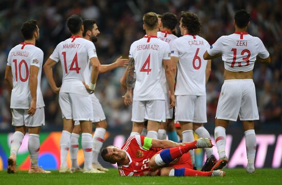 Russia Soccer Nations League Russia - Turkey