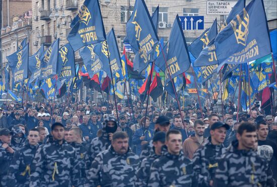 Ukraine Nationalists Rally