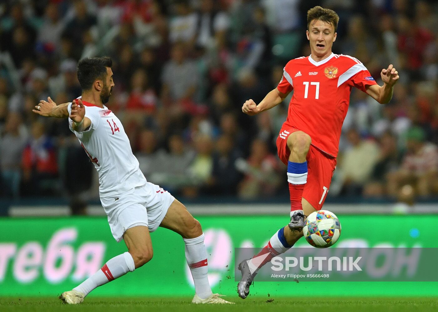 Russia Soccer Nations League Russia - Turkey