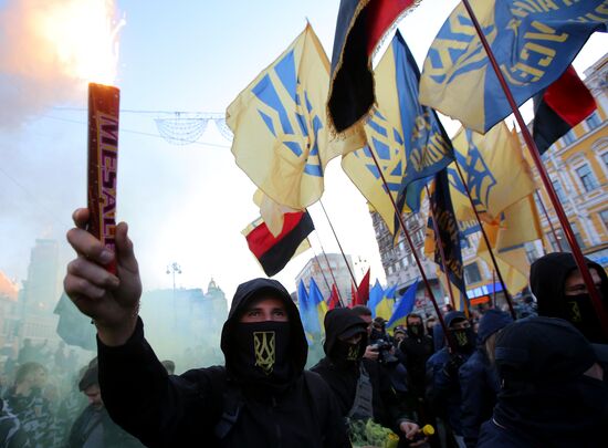Ukraine Nationalists Rally