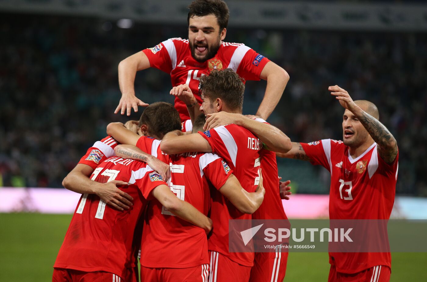 Russia Soccer Nations League Russia - Turkey