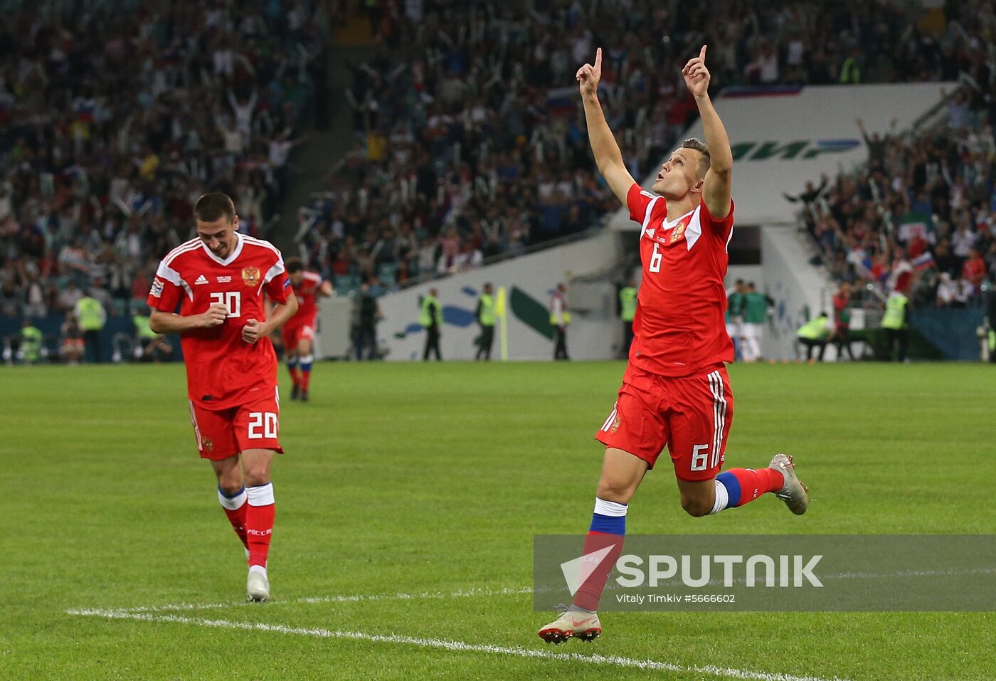 Russia Soccer Nations League Russia - Turkey