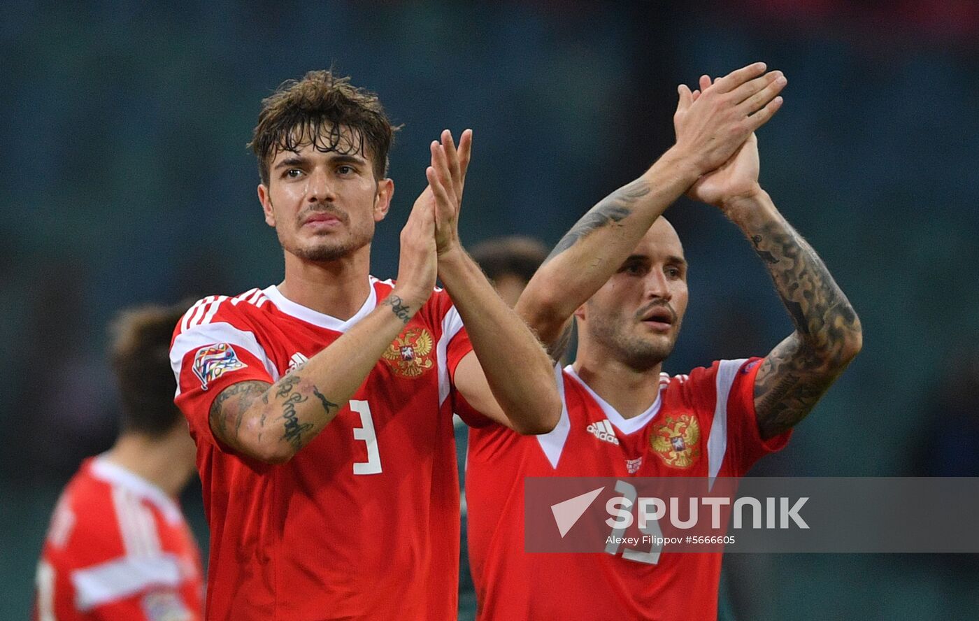 Russia Soccer Nations League Russia - Turkey