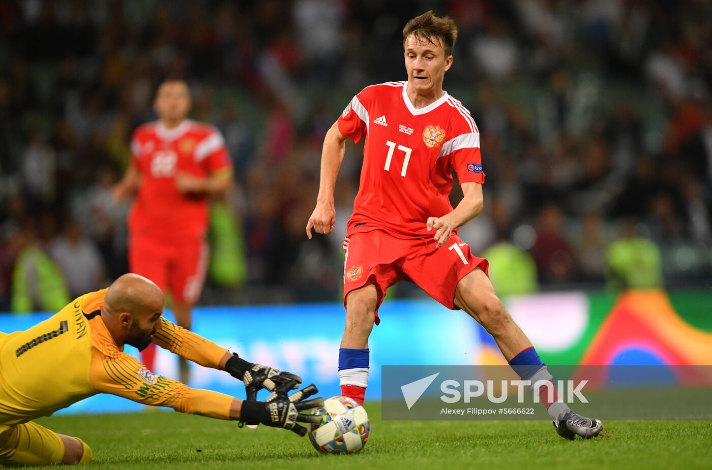 Russia Soccer Nations League Russia - Turkey