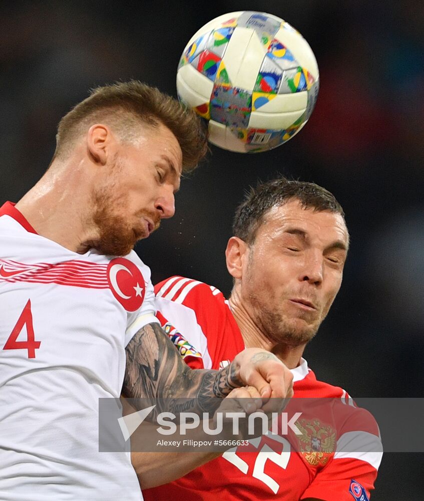 Russia Soccer Nations League Russia - Turkey