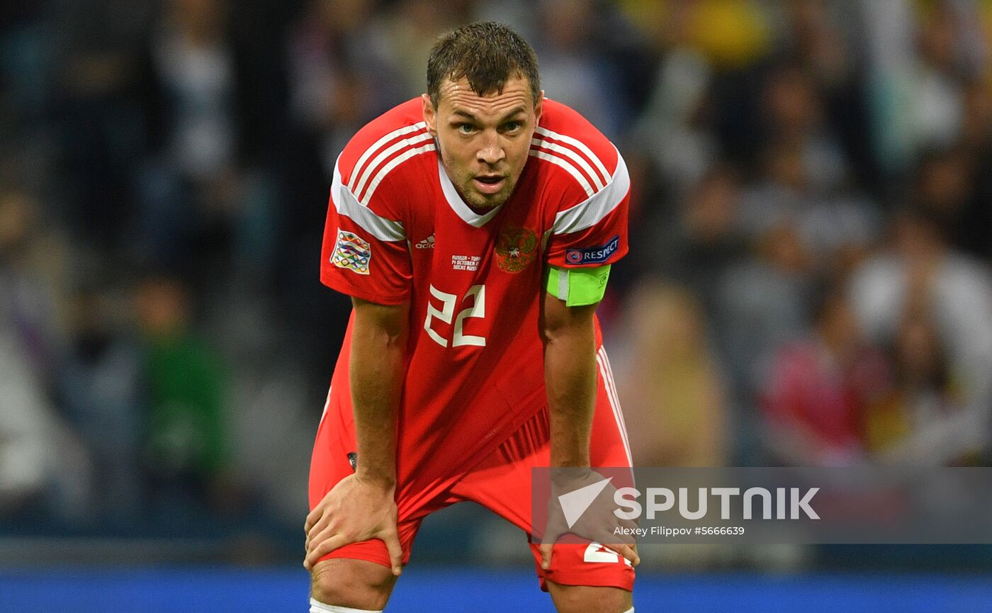 Russia Soccer Nations League Russia - Turkey