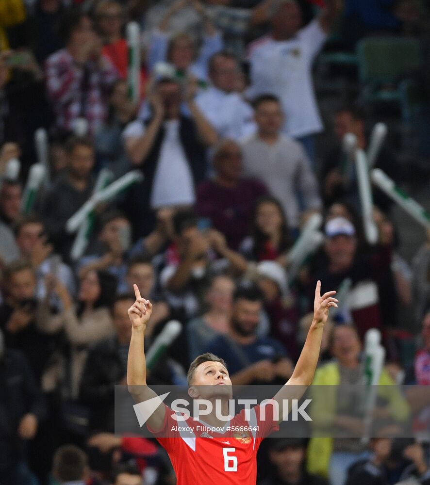 Russia Soccer Nations League Russia - Turkey