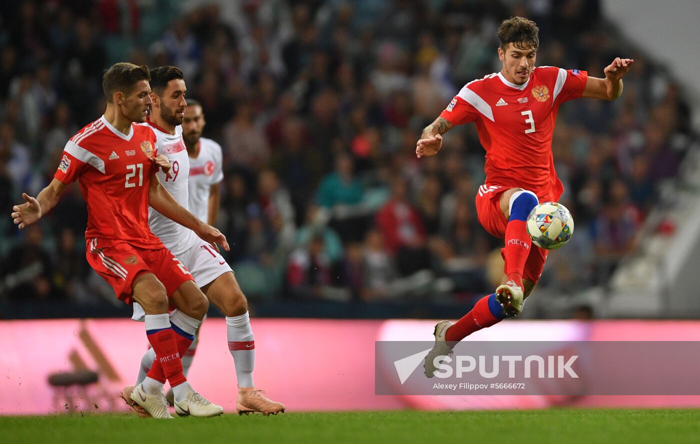 Russia Soccer Nations League Russia - Turkey