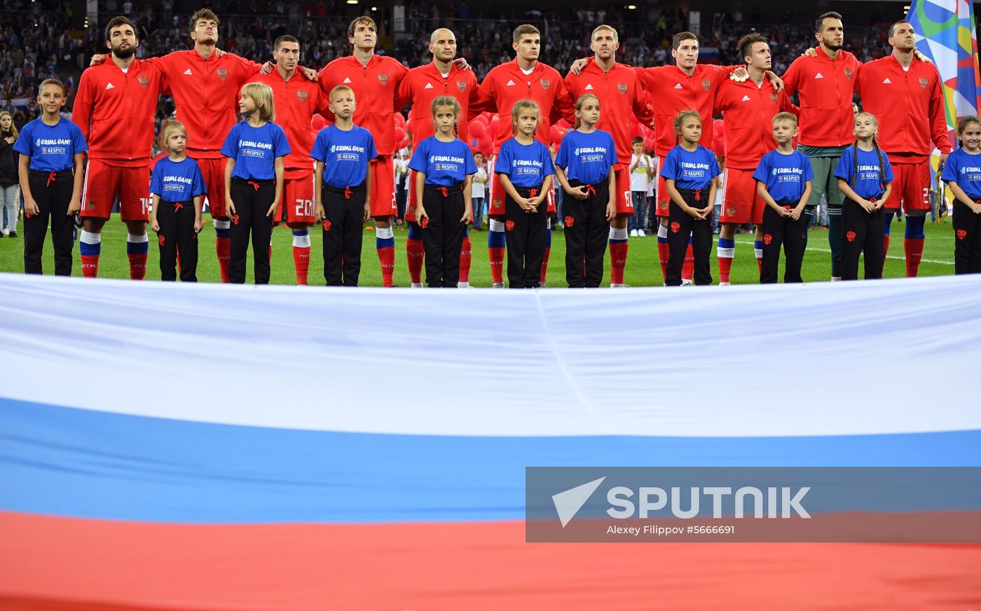 Russia Soccer Nations League Russia - Turkey