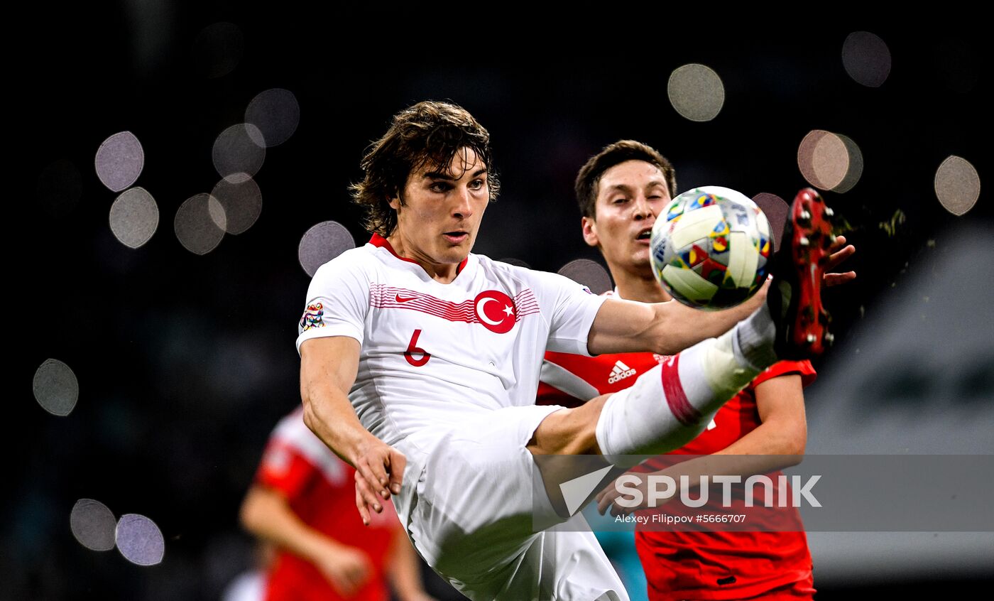 Russia Soccer Nations League Russia - Turkey