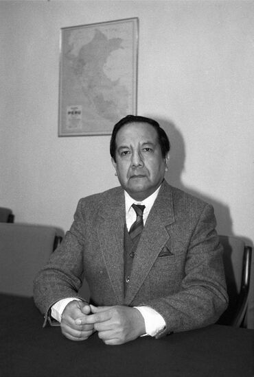 Peruvian Ambassador to USSR Roger Eloy Saavedra