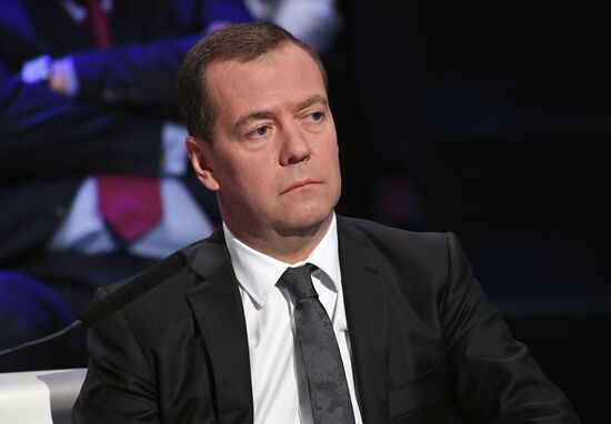 Russian Prime Minister Dmitry Medvedev chairs meeting of Skolkovo Foundation Board of Trustees