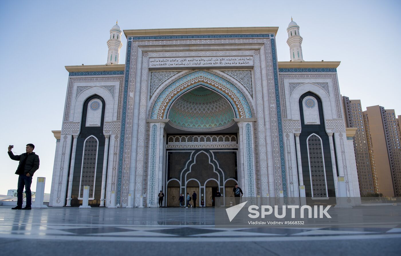 Kazakhstan Hazrat Sultan Mosque