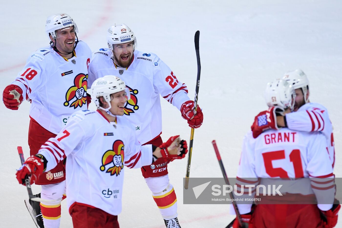 Russia Ice Hockey Ak Bars - Jokerit
