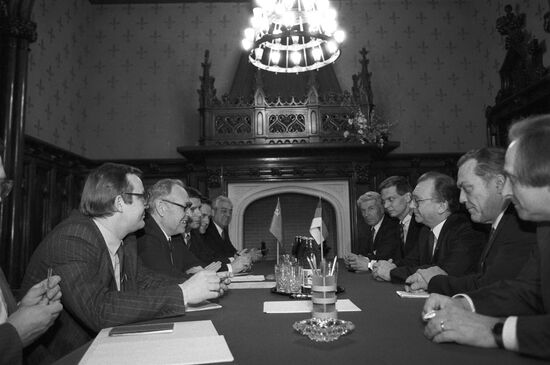 German delegation visits USSR