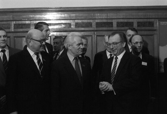 German delegation visits USSR