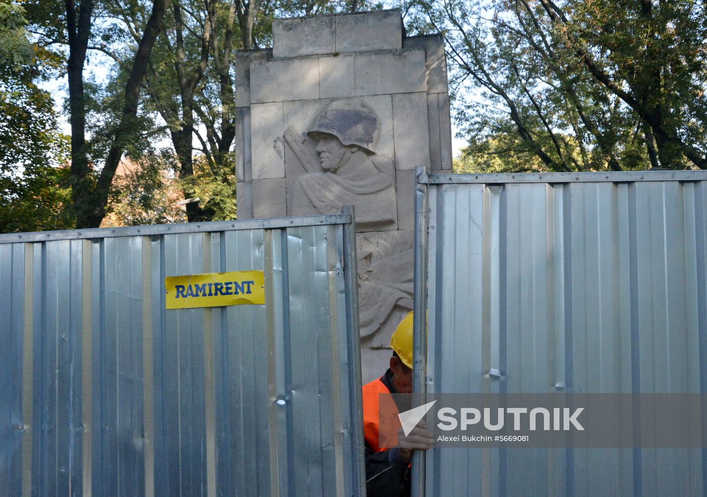 Poland Russia Soviet Monument