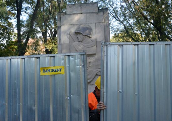 Poland Russia Soviet Monument