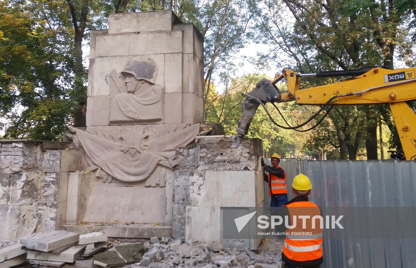 Poland Russia Soviet Monument