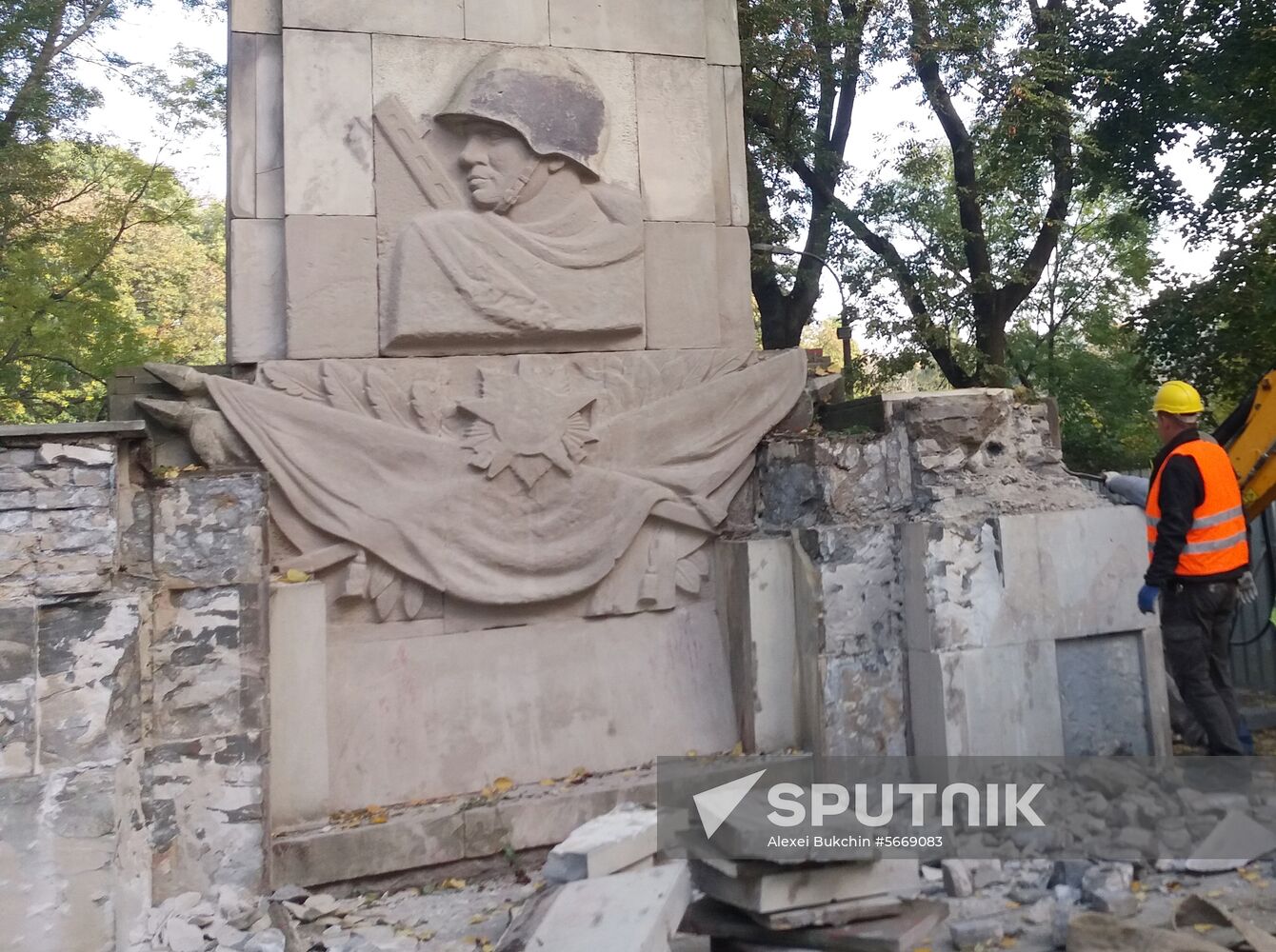 Poland Russia Soviet Monument