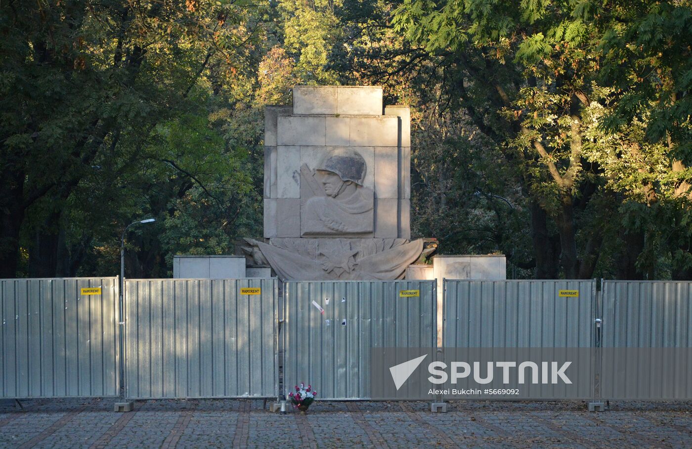 Poland Russia Soviet Monument