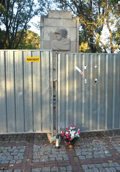 Poland Russia Soviet Monument