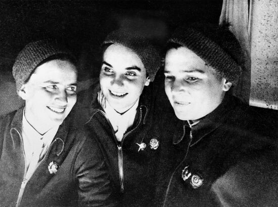 Tupolev ANT-37 Rodina crew