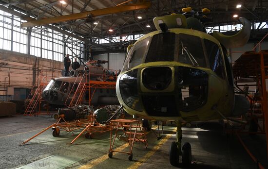 Russia Helicopter Repair 