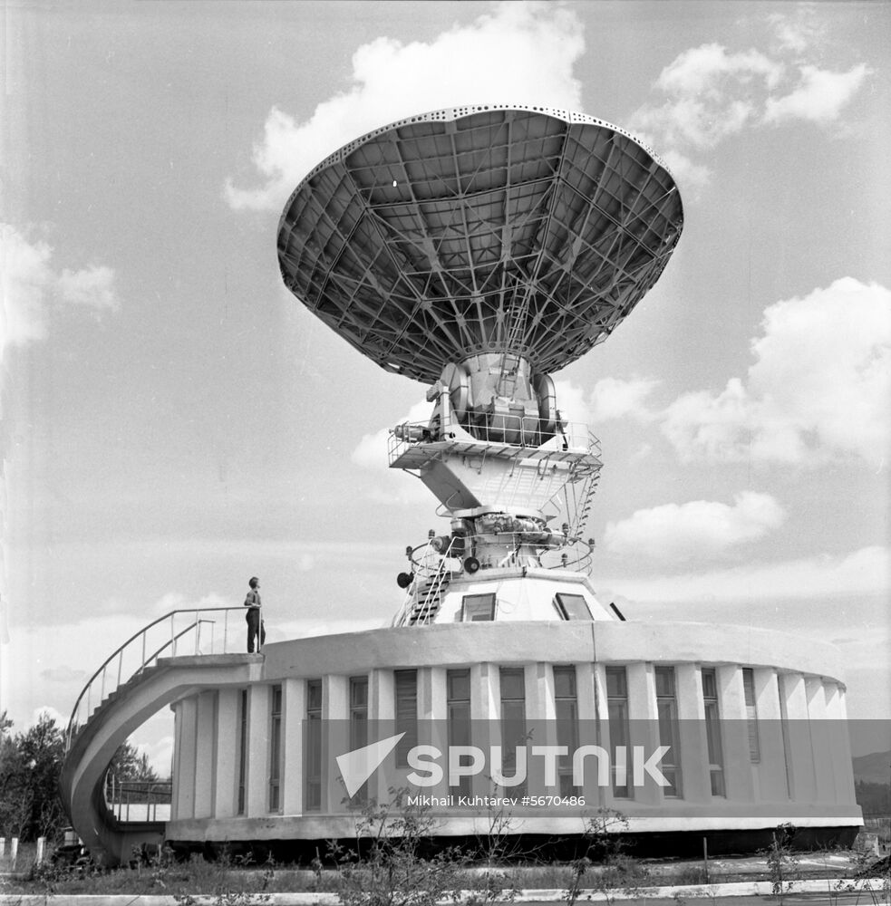 Orbita Satellite Communication Station in Tuva