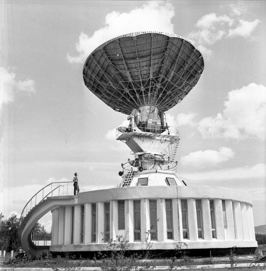 Orbita Satellite Communication Station in Tuva