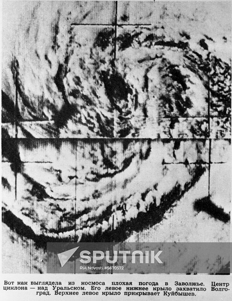 Low pressure system over Uralsk