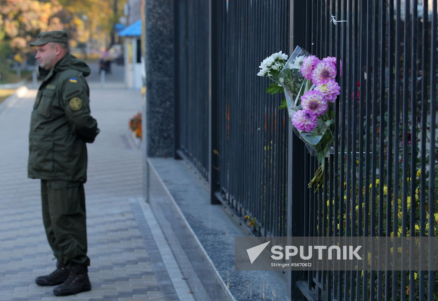 Ukraine Russia Crimea College Attack