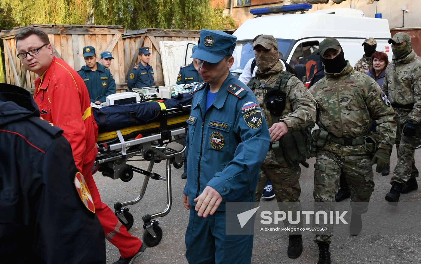 Russia Crimea College Attack