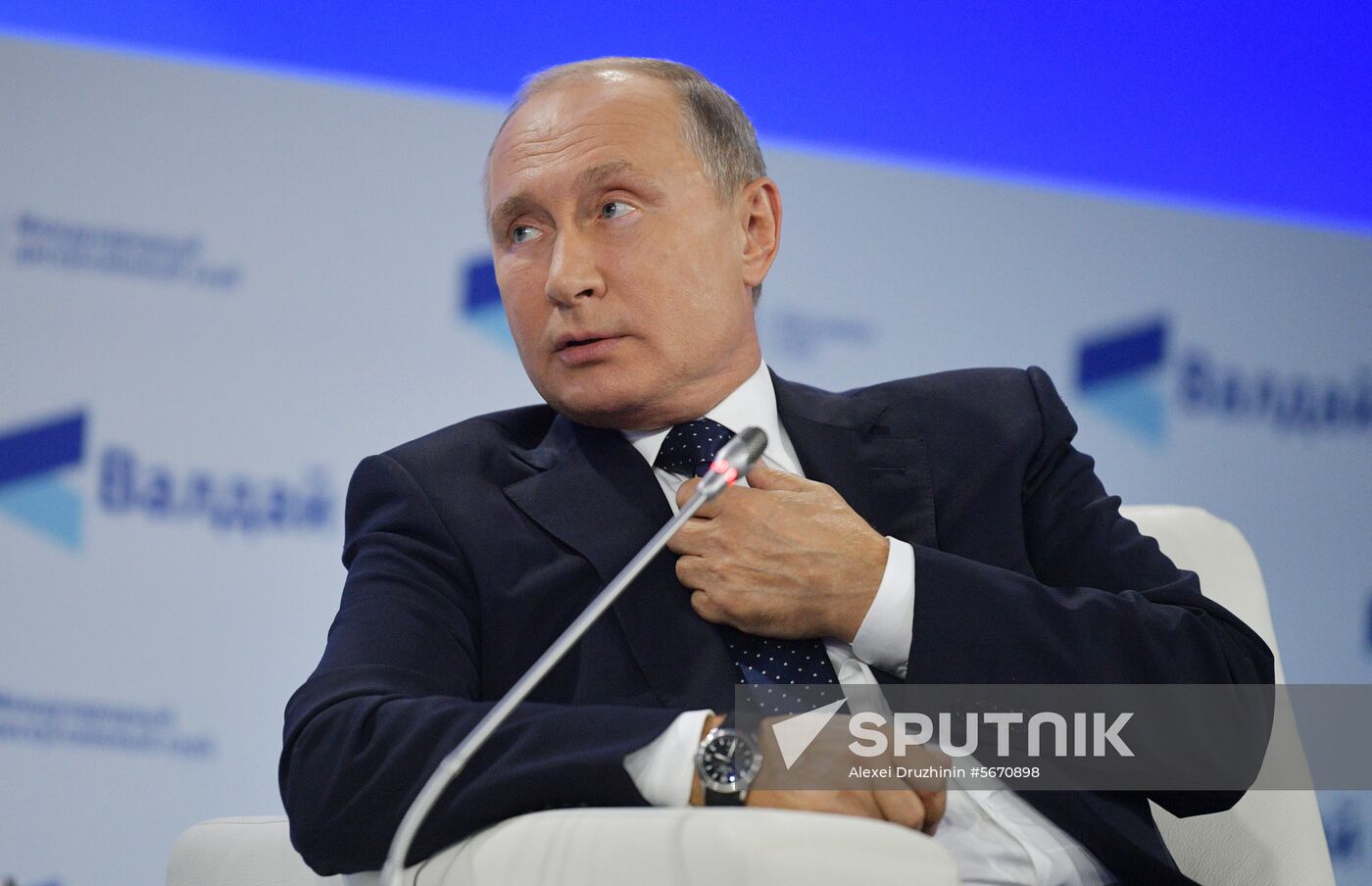 President Putin attends Valdai Club meeting