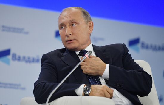 President Putin attends Valdai Club meeting