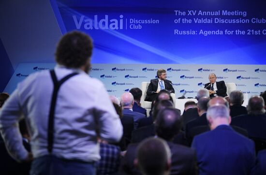President Putin attends Valdai Club meeting