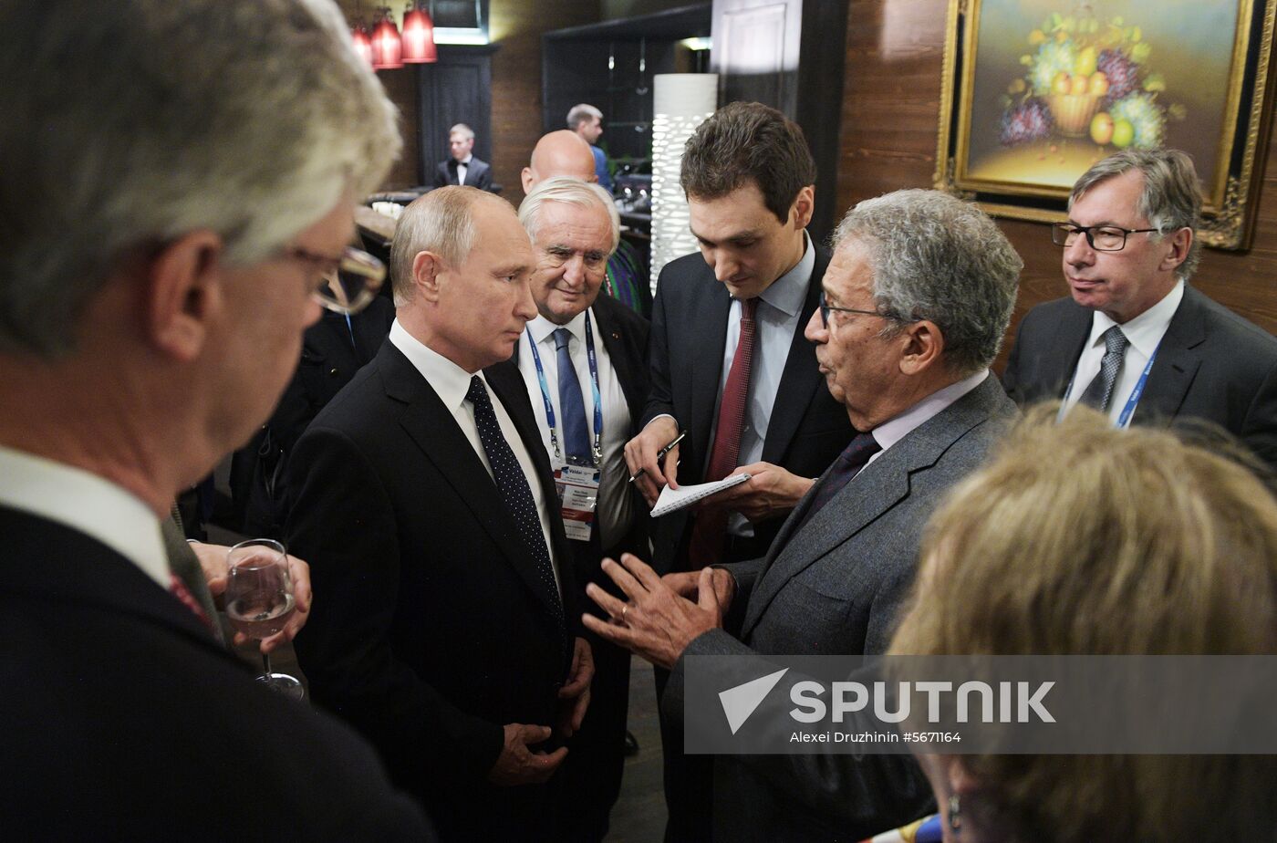 President Putin attends Valdai Club meeting