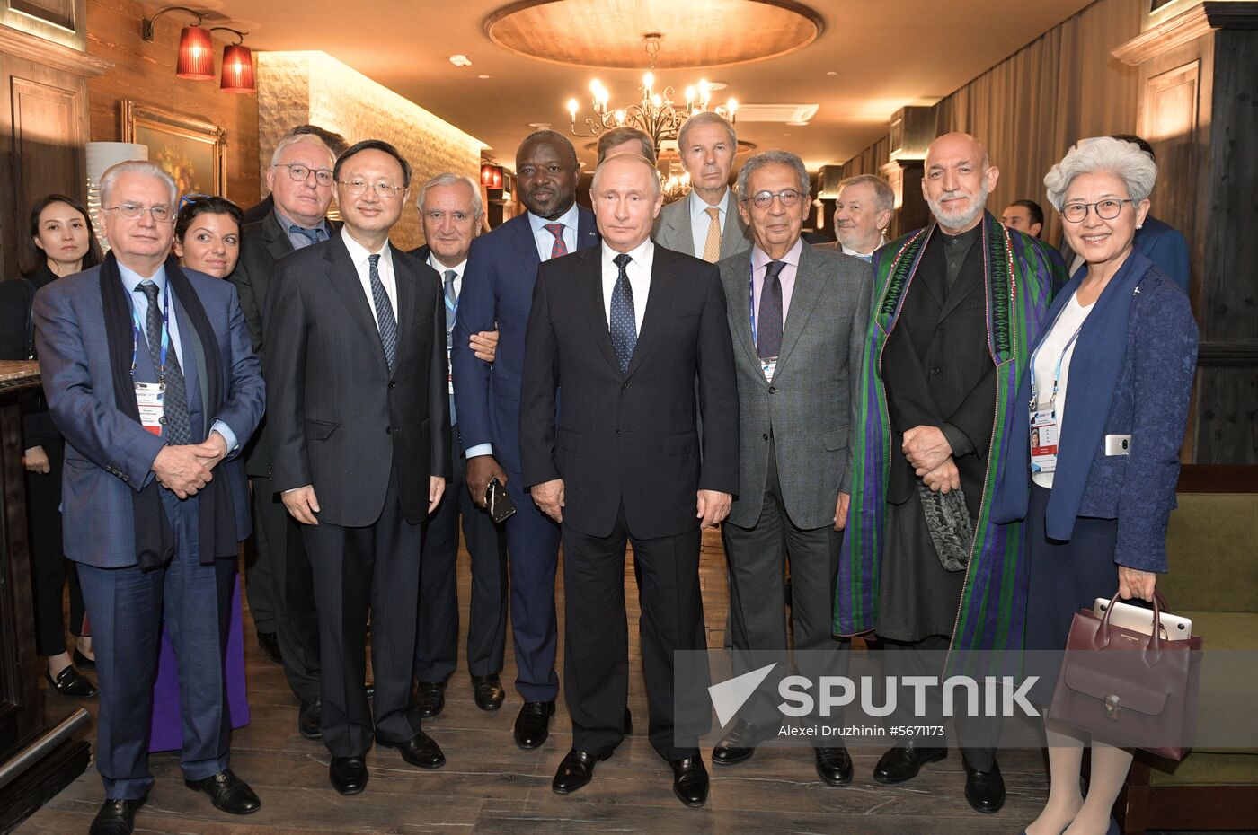 President Putin attends Valdai Club meeting