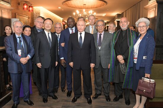 President Putin attends Valdai Club meeting
