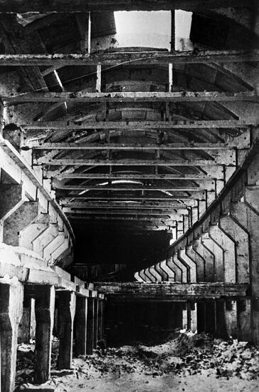 U-70 protron accelerator under construction