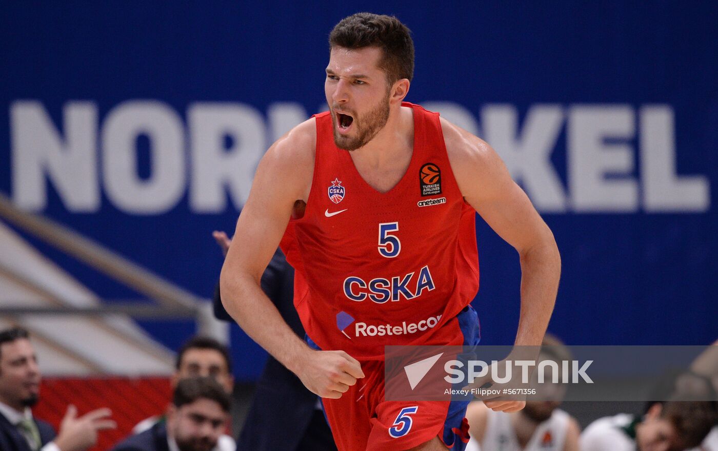 Russia Basketball Euroleague CSKA - Darussafaka