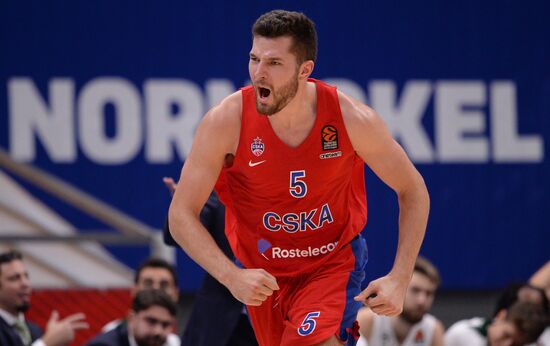 Russia Basketball Euroleague CSKA - Darussafaka