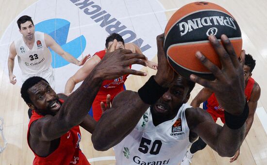 Russia Basketball Euroleague CSKA - Darussafaka