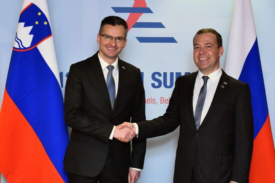 Prime Minister Dmitry Medvedev at ASEM summit