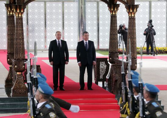 President Vladimir Putin's state visit to Uzbekistan