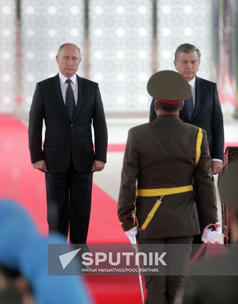 President Vladimir Putin's state visit to Uzbekistan