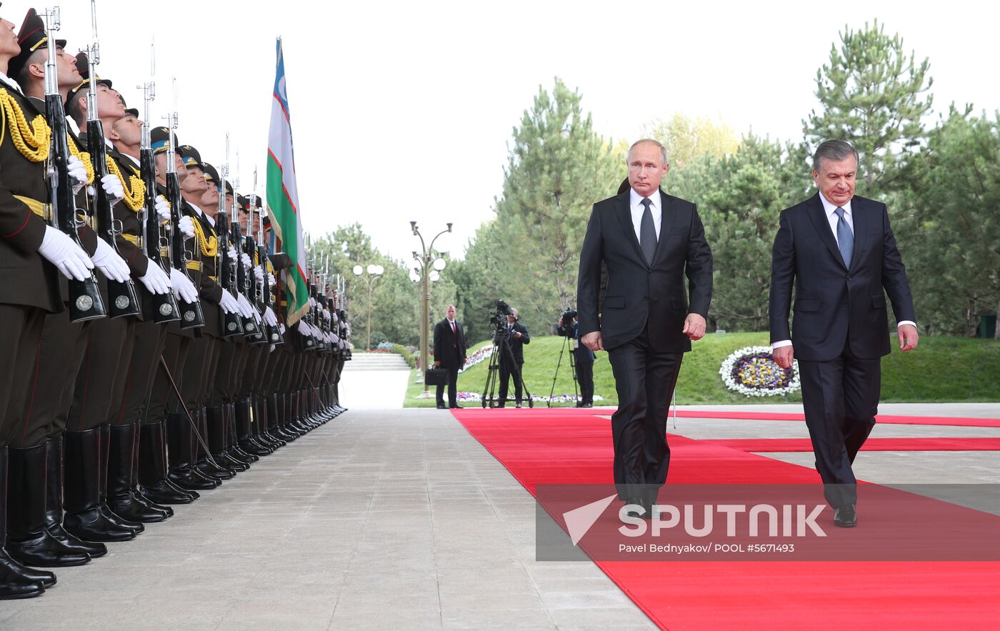 President Vladimir Putin's state visit to Uzbekistan