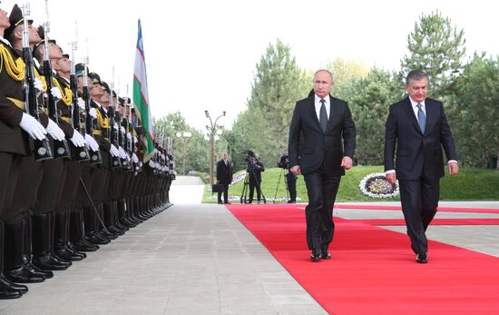 President Vladimir Putin's state visit to Uzbekistan